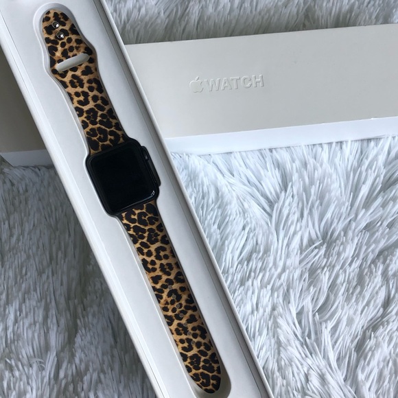 New Apple Watch Band Cheetah Print 38mm 